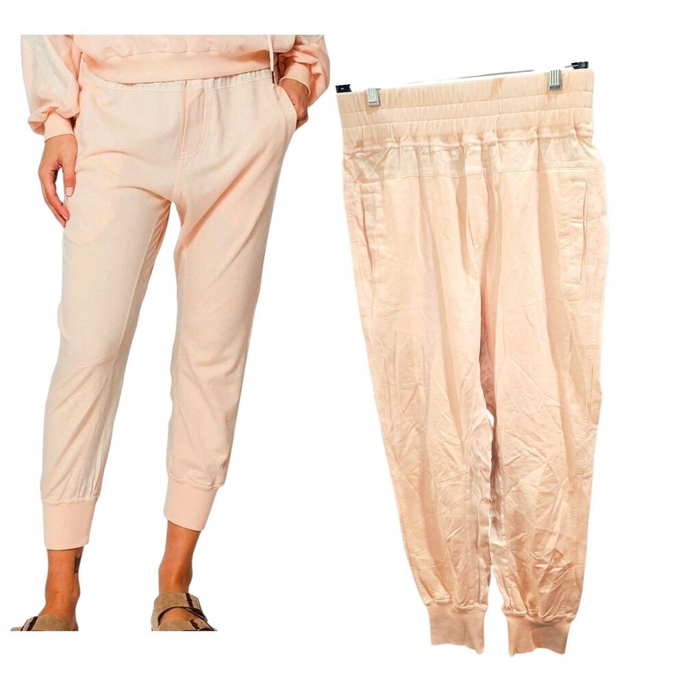 Young Fabulous & Broke Sz S Odin Peachy Guava Lounge Boho Travel Jogger Pants